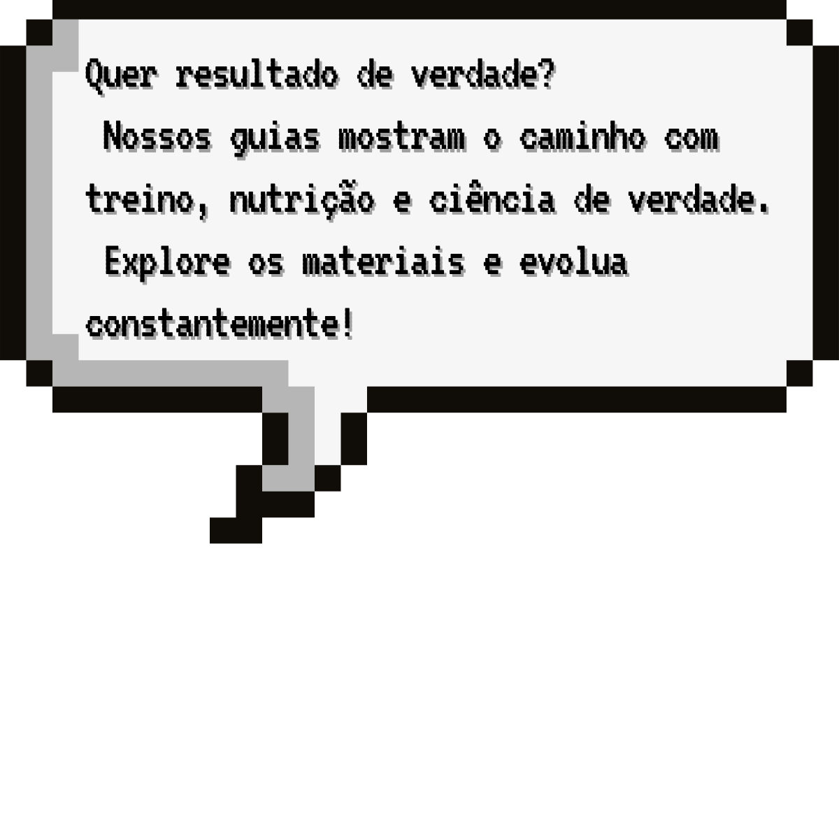 Balão de fala Johnny